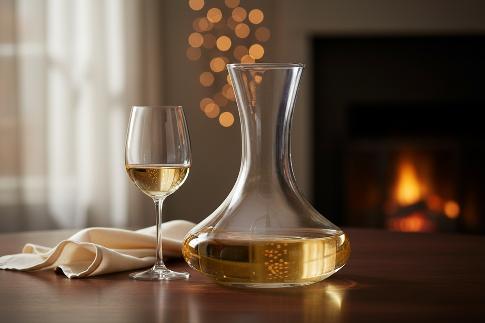 Cookinglife Decanteerkaraf Glas 1.4 Liter - Ideaal voor Wijn Serveren