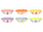 Cookinglife Diepe Borden / Pastaborden Summer Vibes ø 21 cm - 6 stuks