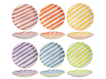 Cookinglife Serviesset Summer Vibes 18-delig / 6 personen - 6 dinerborden, 6 ontbijtborden en 6 diepe borden