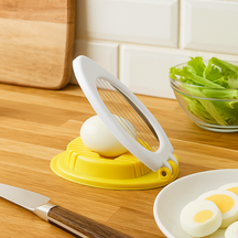 Cookinglife Eiersnijder Kunststof Geel