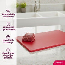 Cookinglife Snijplankenset HACCP 5-delig - 45 x 30 cm
