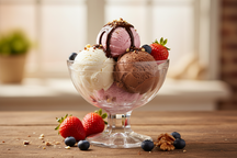 Cookinglife IJscoupes Glas 200 ml - 3 stuks - Ideaal voor IJs en Desserts