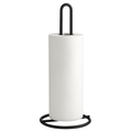 Cookinglife Keukenrolhouder Zwart 32 cm