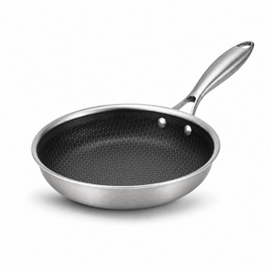 Cookinglife Koekenpan HexaCook - Hybride Pan ø 20 cm - NON STICK - geschikt voor alle warmtebronnen - keramische anti-aanbaklaag