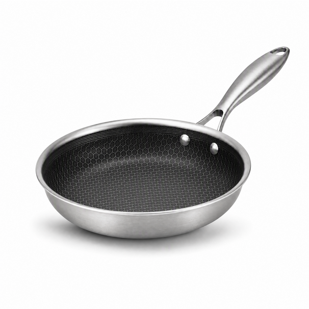 Cookinglife Koekenpan HexaCook - Hybride Pan ø 20 cm - NON STICK - geschikt voor alle warmtebronnen - keramische anti-aanbaklaag