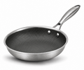 Cookinglife Koekenpan HexaCook - Hybride Pan ø 24 cm - NON STICK - geschikt voor alle warmtebronnen - keramische anti-aanbaklaag