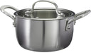 Cookinglife Kookpan Signature Steel - RVS - ø 16 cm / 1.2 Liter - geschikt voor alle warmtebronnen
