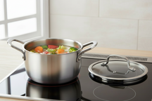 Cookinglife Kookpan Signature Steel - RVS - ø 16 cm / 1.2 Liter - geschikt voor alle warmtebronnen