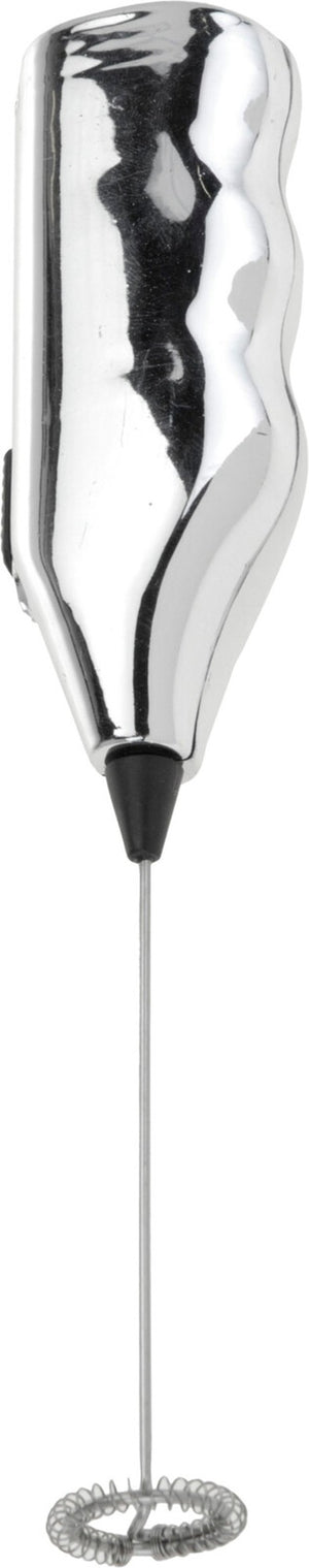 Cookinglife Melkopschuimer Chroom 20 cm - Handmatige Melkopschuimer voor Koffiespecialiteiten