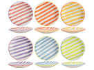 Cookinglife Ontbijtborden / Dessertborden Summer Vibes ø 19 cm - 6 stuks