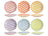 Cookinglife Ontbijtborden / Dessertborden Summer Vibes ø 19 cm - 6 stuks