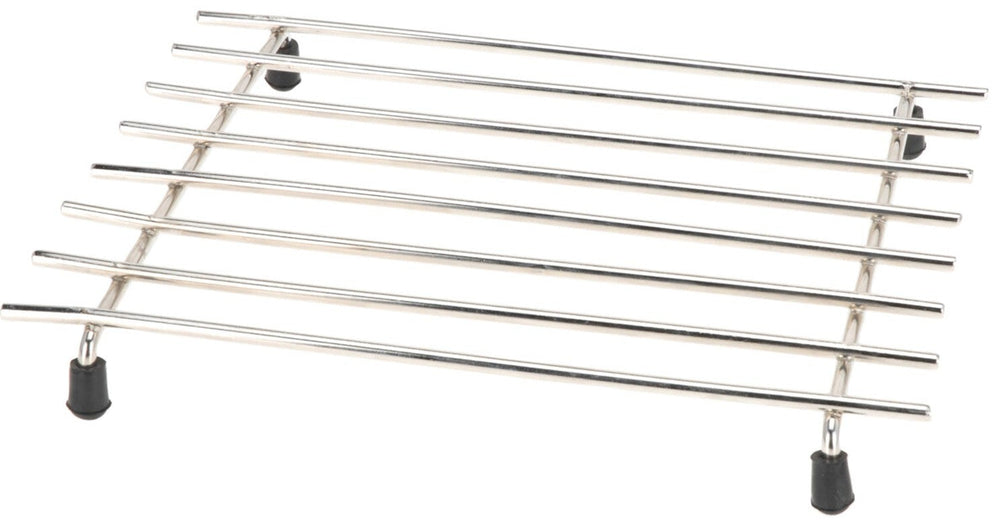 Cookinglife Pannenonderzetter RVS 24 x 19 cm - Onderzetter voor hete pannen