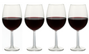 Cookinglife Rode Wijnglazen Milena 580 ml - 4 Stuks
