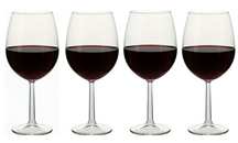 Cookinglife Rode Wijnglazen Milena 580 ml - 4 Stuks