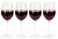 Cookinglife Rode Wijnglazen Solare 540 ml - 4 Stuks