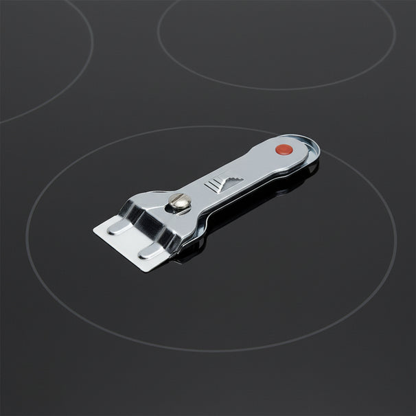 Cookinglife Schraper voor Kookplaat 14 cm - Kunststof en Staal - Glas en Inductie