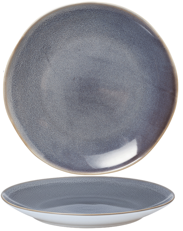 Cookinglife Dinerborden Serene Blue ø 28 cm - Aardewerk - 4 stuks