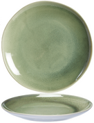 Cookinglife Dinerborden Serene Green ø 28 cm - Aardewerk - 4 Stuks