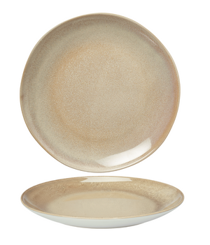Cookinglife Ontbijtborden / Dessertborden Serene Zand ø 20 cm - Aardewerk - 4 stuks