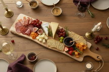 Cookinglife Serveerplank / Tapasplank - Teak - 69 x 20 cm - Houten Plank voor Hapjes en Gerechten