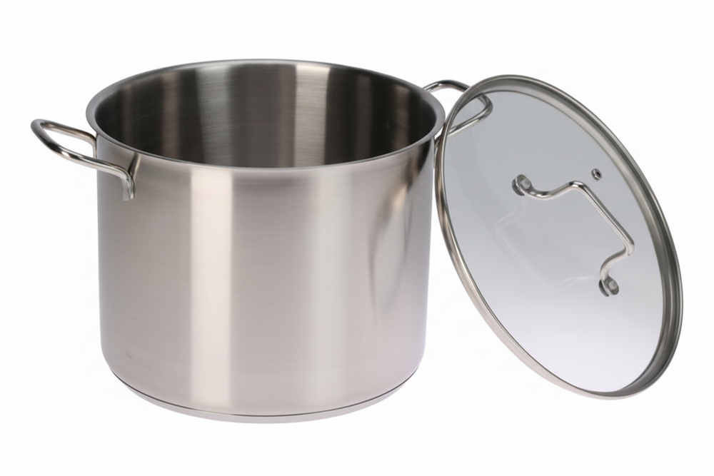 Cookinglife Soeppan Essential Steel RVS Ø 24 cm - 8.4 liter - geschikt voor alle warmtebronnen