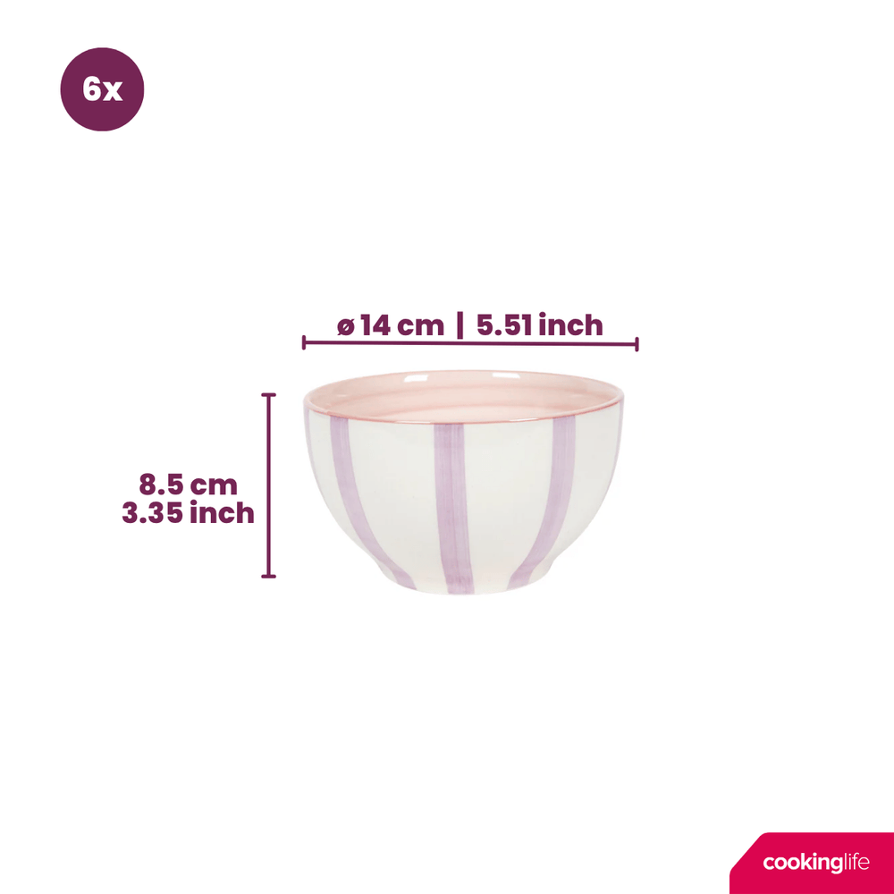 Cookinglife Soepkommen / Kommen Spring Vibes ø 14 cm - 6 Stuks