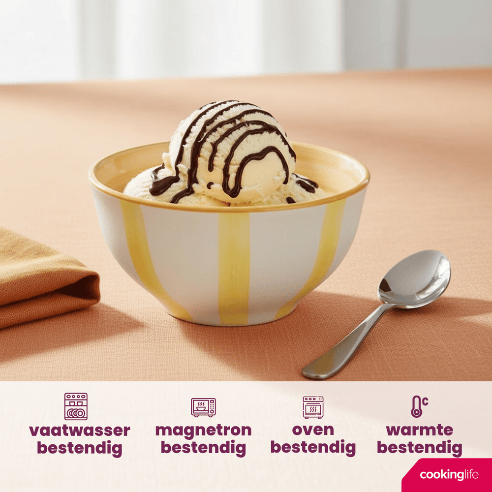 Cookinglife Kleine Kommen Spring Vibes ø 12 cm - 6 Stuks