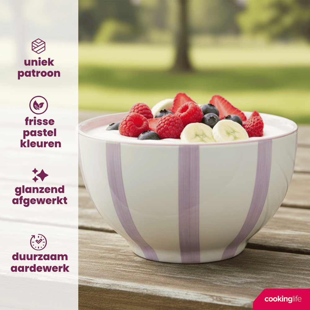 Cookinglife Soepkommen / Kommen Spring Vibes ø 14 cm - 6 Stuks