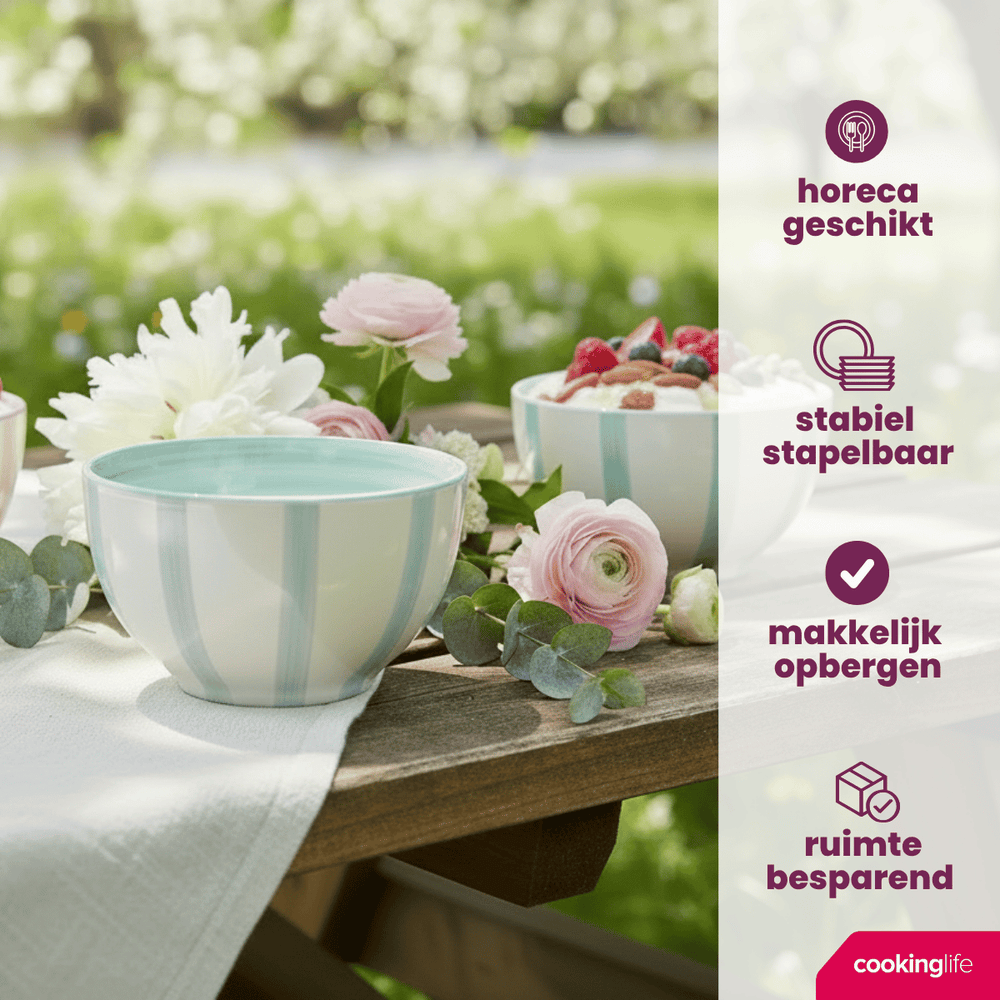 Cookinglife Soepkommen / Kommen Spring Vibes ø 14 cm - 6 Stuks