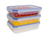 Cookinglife Vershoudbakje Clip & Fresh 1.4 Liter - 23 x 16.5 x 6.5 cm - 3 Stuks