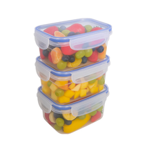 Cookinglife Vershoudbakje Clip & Fresh 430 ml - 13 x 9.5 x 5 cm - 3 Stuks