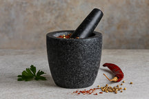 Cookinglife Vijzel Graniet - Zwart ø 13 cm