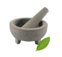 Cookinglife Vijzel op voet Organic Graniet ø 14.5 cm