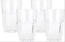 Cookinglife Waterglazen 500 ml Glas - Stapelbare Drankglazen Set van 4