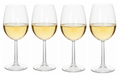 Cookinglife Witte Wijnglazen Milena 430 ml - 4 Stuks