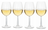 Cookinglife Witte Wijnglazen Milena 430 ml - 4 Stuks
