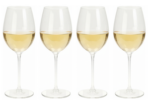 Cookinglife Witte Wijnglazen Solare 410 ml - 4 Stuks