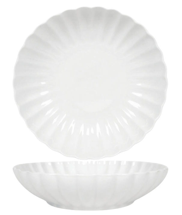 Cookinglife Diepe Borden / Pastaborden Cardida Off White ø 20 cm - 6 Stuks
