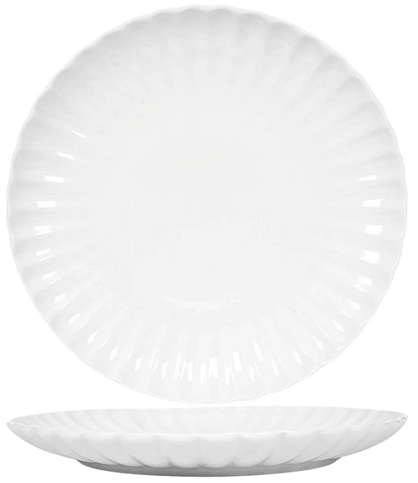 Cookinglife Dinerborden Cardida Off White ø 26 cm - 6 Stuks