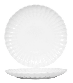 Cookinglife Ontbijtborden / Dessertborden Cardida Off White ø 19.5 cm - 6 Stuks