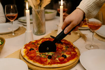 Cookinglife Pizzaoven Startset Houtgestookt - Met 10 kg Eiken Pellets, Pizzaschep & Pizzasnijder