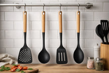 WMF Pannenset Quality One - RVS 5-Delig Inclusief GRATIS Cookinglife Kookgerei set - Kookpan ø 16, 20, 20 en 24 cm en Steelpan ø 16 cm