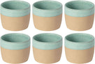 Costa Nova Bekers Arenito Aqua 360 ml - 6 stuks