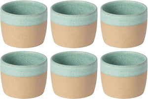 Costa Nova Bekers Arenito Aqua 360 ml - 6 stuks
