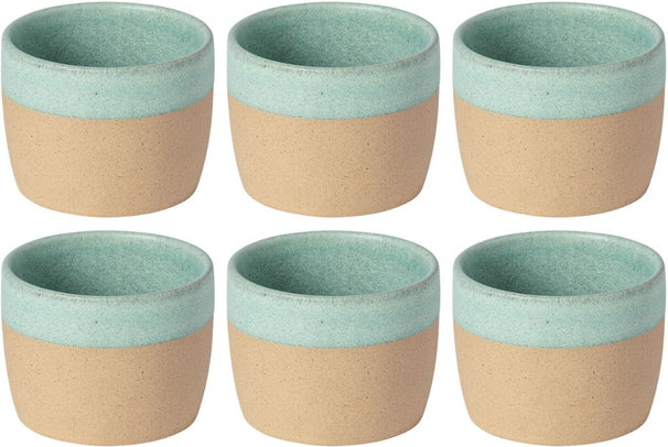 Costa Nova Bekers Arenito Aqua 360 ml - 6 stuks
