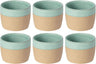 Costa Nova Bekers Arenito Aqua 360 ml - 6 stuks