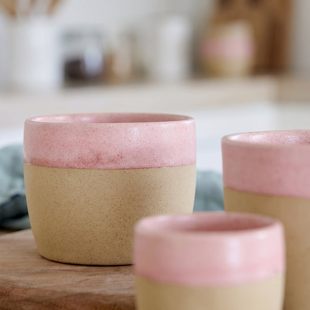 Costa Nova Bekers Arenito Mauve Rose 360 ml - 6 stuks