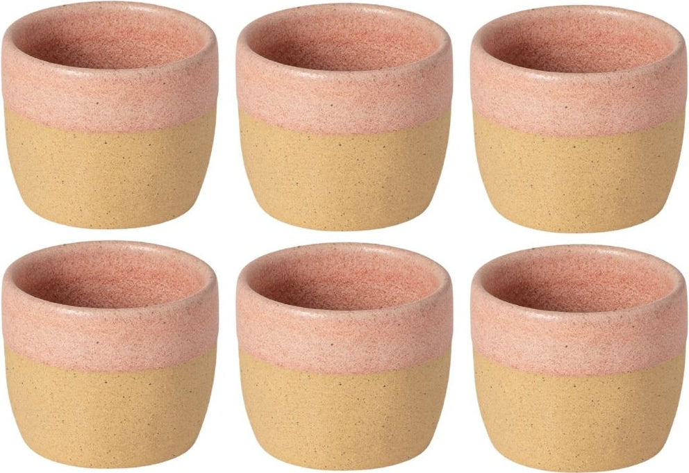 Costa Nova Bekers Arenito Mauve Rose 360 ml - 6 stuks