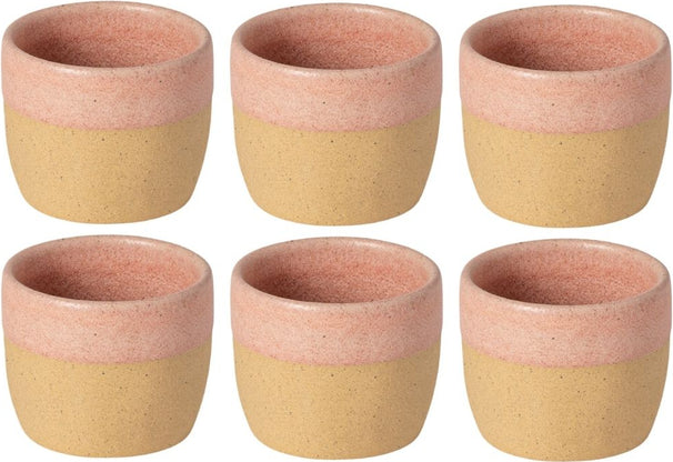 Costa Nova Bekers Arenito Mauve Rose 360 ml - 6 stuks