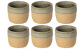 Costa Nova Koffiekopjes Arenito Sage Green 200 ml - 6 stuks